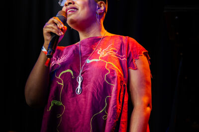 Cécile McLorin Salvant @ Jazz Middelheim, picture 3, photographed by Livia Vaduva - FrontView Magazine