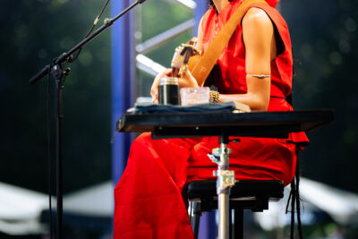 Annahstasia @ Jazz Middelheim, foto 1, foto's door Livia Vaduva - FrontView Magazine
