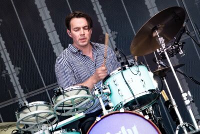 White Lies @ Pinkpop, foto 15, foto's door Anoek Houben - FrontView Magazine