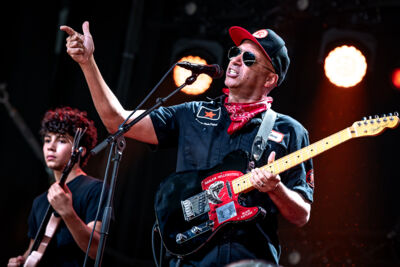 Tom Morello @ Pinkpop, picture 1, photographed by Anoek Houben - FrontView Magazine