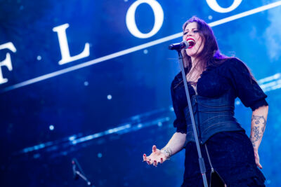 Floor Jansen @ Bospop 2026, picture 7, photographed by Dorien Goetschalckx - FrontView Magazine