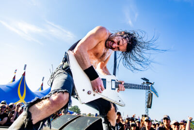 Airbourne @ Bospop 2026, foto 3, foto's door Dorien Goetschalckx - FrontView Magazine