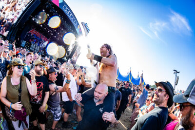 Airbourne @ Bospop 2026, foto 13, foto's door Dorien Goetschalckx - FrontView Magazine