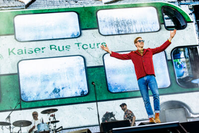 Kaiser Chiefs @ Bospop 2026, picture 1, photographed by Dorien Goetschalckx - FrontView Magazine