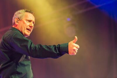Orchestral Manoeuvres in the Dark @ Rock Zottegem, picture 2, photographed by Edwin Houdevelt - FrontView Magazine