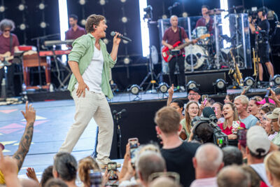 Vlaanderen Feest @ Grote Markt Antwerpen, foto 62, foto's door Dimitri Vanlommel - FrontView Magazine