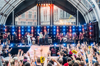 Vlaanderen Feest @ Grote Markt Antwerpen, foto 72, foto's door Dimitri Vanlommel - FrontView Magazine