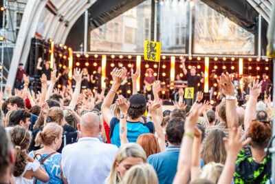 Vlaanderen Feest @ Grote Markt Antwerpen, foto 5, foto's door Dimitri Vanlommel - FrontView Magazine