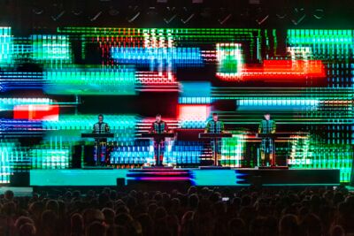 Kraftwerk @ Rock Zottegem 2026, picture 18, photographed by Edwin Houdevelt - FrontView Magazine