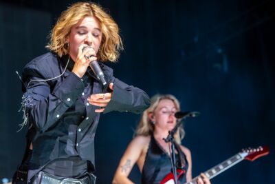 Pommelien Thijs @ Rock Zottegem 2026, picture 18, photographed by Edwin Houdevelt - FrontView Magazine