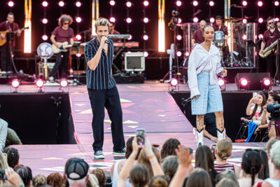 Vlaanderen Feest @ Grote Markt Antwerpen, foto 15, foto's door Dimitri Vanlommel - FrontView Magazine