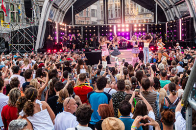 Vlaanderen Feest @ Grote Markt Antwerpen, foto 45, foto's door Dimitri Vanlommel - FrontView Magazine