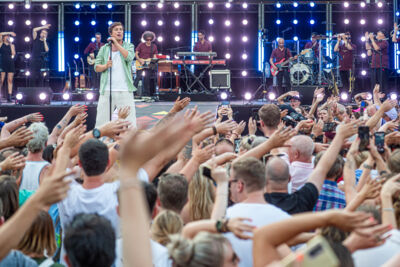Vlaanderen Feest @ Grote Markt Antwerpen, foto 64, foto's door Dimitri Vanlommel - FrontView Magazine