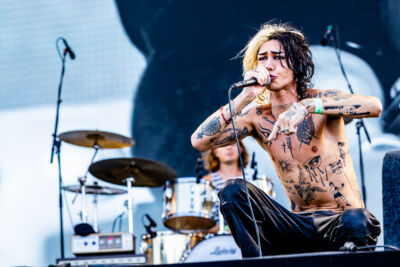 Palaye Royale @ Bospop 2026, foto 8, foto's door Dorien Goetschalckx - FrontView Magazine