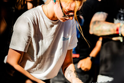 Bloed @ Rock Herk, picture 2, photographed by Leen Verlinden - FrontView Magazine