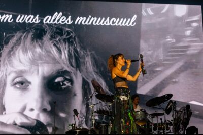 Zaz @ Lokerse Feesten, foto 11, foto's door Edwin Houdevelt - FrontView Magazine