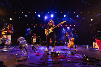 Black Country, New Road @ OLT Rivierenhof, picture 10, photographed by Tijl Hertoghs - FrontView Magazine