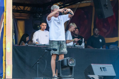 Lil Kleine @ Rijvers Festival 2026, picture 3, photographed by Dimitri Vanlommel - FrontView Magazine