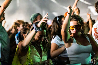 Buraka Som Sistema @ Lowlands 2026, picture 10, photographed by Danielle Stoop - FrontView Magazine