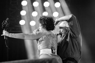 Buraka Som Sistema @ Lowlands 2026, picture 6, photographed by Danielle Stoop - FrontView Magazine