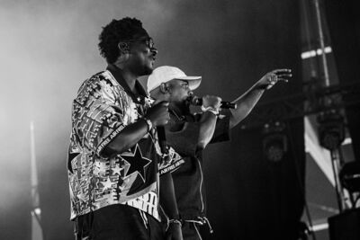 Buraka Som Sistema @ Lowlands 2026, picture 3, photographed by Danielle Stoop - FrontView Magazine