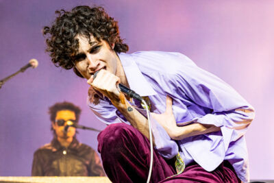 Sombr @ Lowlands 2026, picture 2, photographed by Danielle Stoop - FrontView Magazine