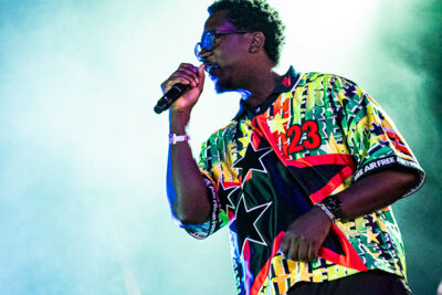 Buraka Som Sistema @ Lowlands 2026, picture 2, photographed by Danielle Stoop - FrontView Magazine