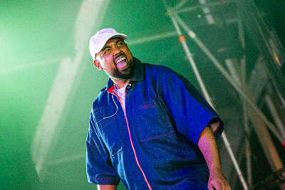 Buraka Som Sistema @ Lowlands 2026, picture 12, photographed by Danielle Stoop - FrontView Magazine