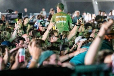 Buraka Som Sistema @ Lowlands 2026, picture 15, photographed by Danielle Stoop - FrontView Magazine