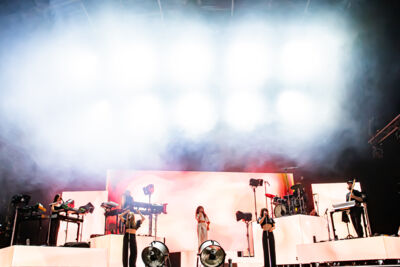 Eefje de Visser @ Pukkelpop 2026, picture 1, photographed by Leen Verlinden - FrontView Magazine