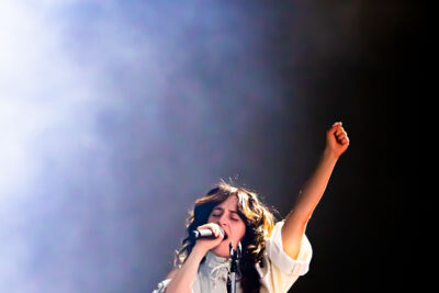 Eefje de Visser @ Pukkelpop 2026, picture 8, photographed by Leen Verlinden - FrontView Magazine