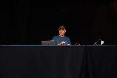 DJ Lotto @ Road Rock, picture 3, photographed by Luca Depuydt - FrontView Magazine