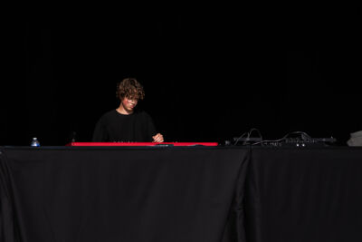 DJ Volt @ Road Rock, picture 1, photographed by Luca Depuydt - FrontView Magazine