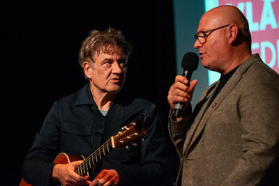 Boeklancering Groot Vlaams liedboek van Peter Voskuil @De Casino, foto 6, foto's door Raf Van Daele - FrontView Magazine