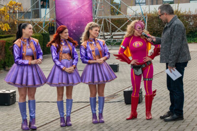 Persvoorstelling Superhelden Show K3, foto 2, foto's door Peter Minnebo - FrontView Magazine