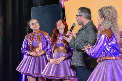 Persvoorstelling Superhelden Show K3, foto 1, foto's door Peter Minnebo - FrontView Magazine