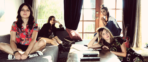 Warpaint speelt op 27 november in het Koninklijk Circus