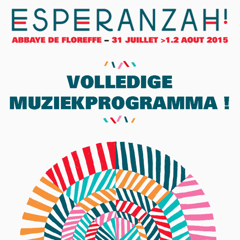 Esperanzah: het muziekprogramma is nu compleet !