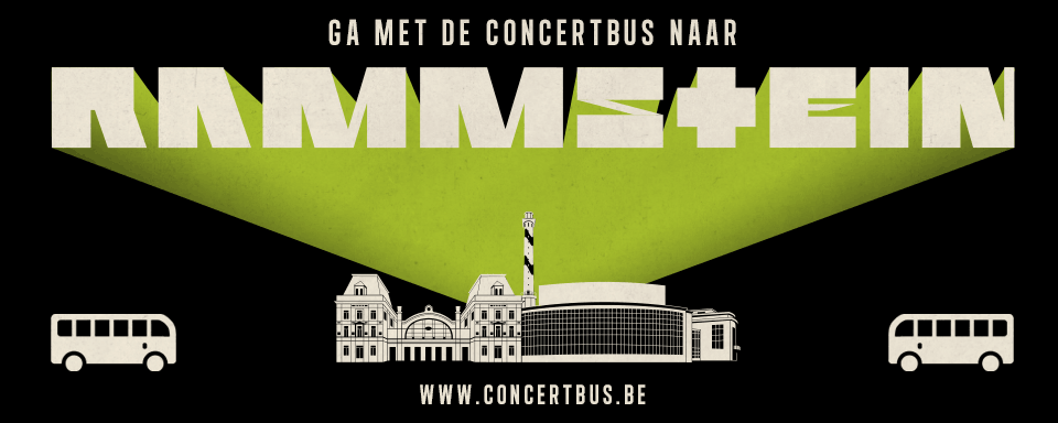 Speciaal ingelegde concertbussen brengen Rammsteinfans van over het hele land naar Oostende