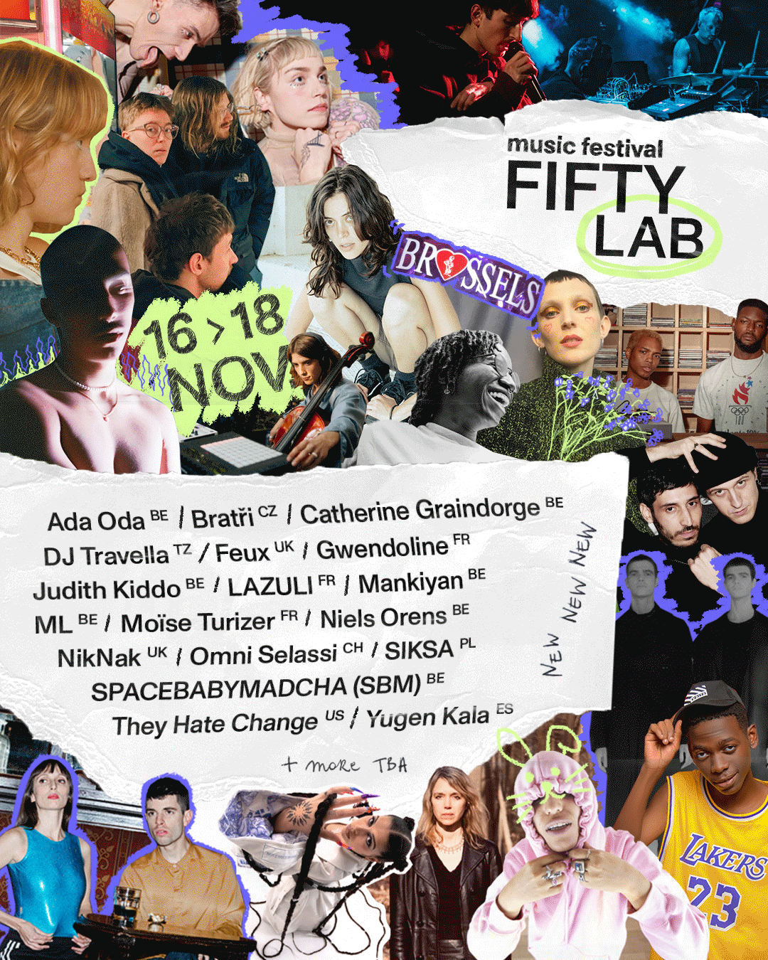 Fifty Lab Music Festival lost een tweede golf van (inter)nationale namen.