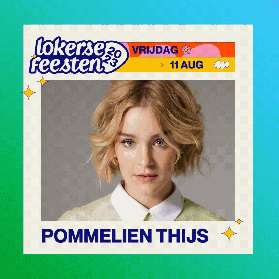 Vlaamse kanonnen op vrijdag 11 augustus op Lokerse Feesten.