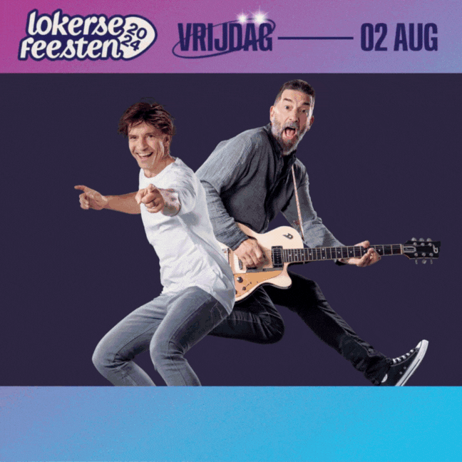 Clouseau40 en Regi Live ft Linda & Guests op vrijdag 2 augustus op de Lokerse Feesten