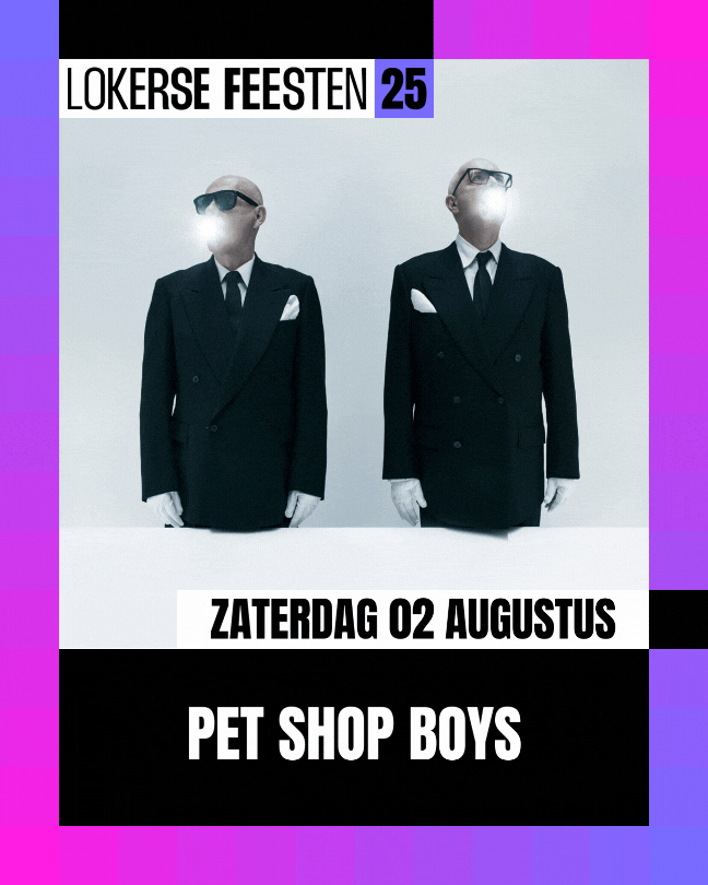 Lokerse Feesten: Pet Shop Boys én Soulwax op zaterdag 2 augustus!