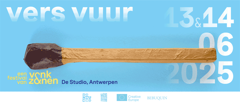 Vers vuur: twee dagen literair vuurwerk in De Studio