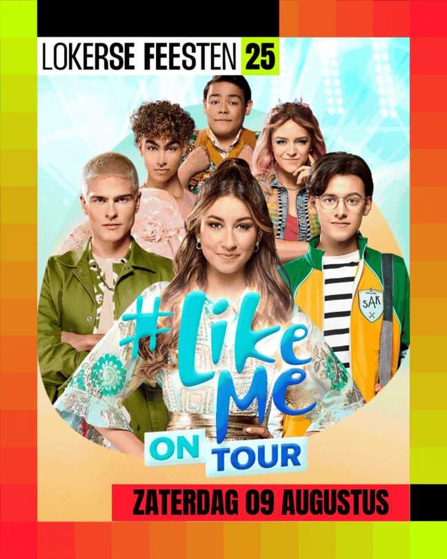 #LikeMe en Milo op zaterdag 9 augustus op kindernamiddag Lokerse Feesten
