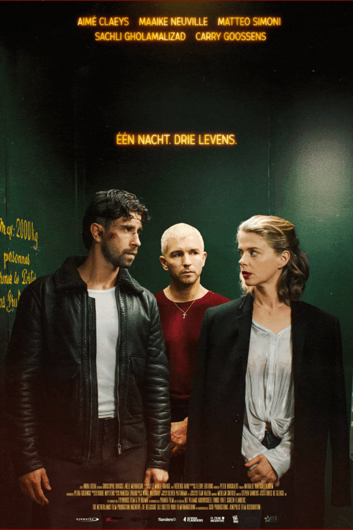 Nachtvlinders onthult poster en trailer – Aimé Claeys, Maaike Neuville en Matteo Simoni in meeslepende thriller
