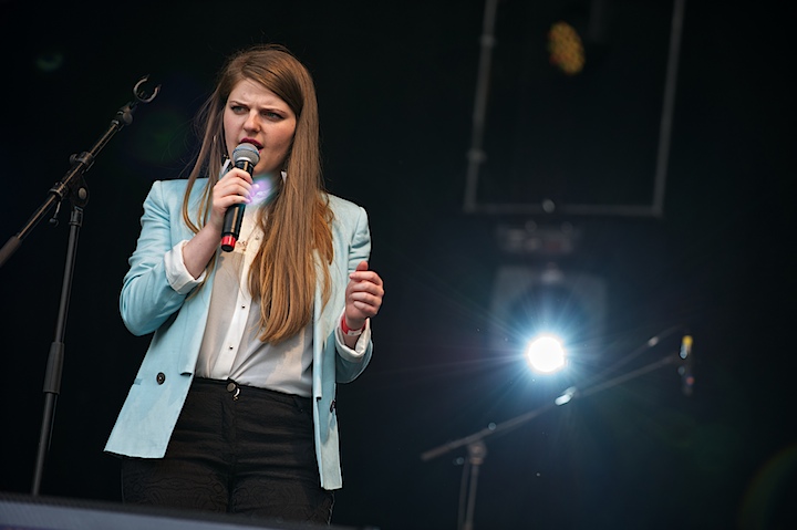 Lisa Castelli Genk on Stage 2013, picture 1, photographed by James Van Roosbroeck - FrontView Magazine