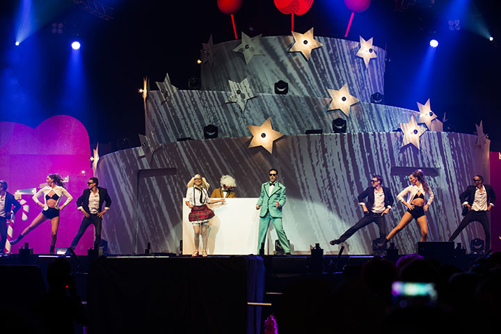 Q-Music De Foute Party 2013: podia, picture 48, photographed by Jonas Wallecan - FrontView Magazine