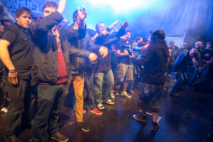 Channel Zero @ Grensrock, picture 5, photographed by Steven Destailleur - FrontView Magazine