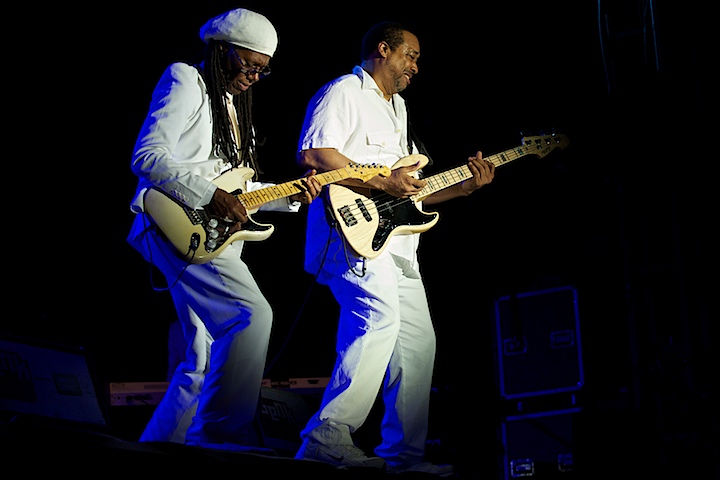 Chic feat. Nile Rodgers @ Genk on Stage 2013, picture 3, photographed by James Van Roosbroeck - FrontView Magazine